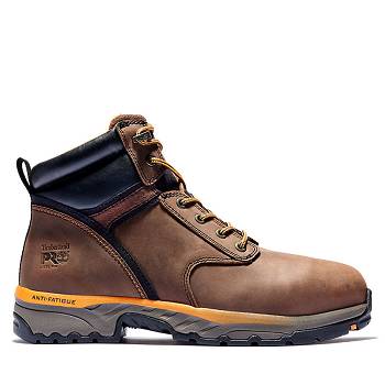 Timberland Férfi PRO Jigsaw 6" Steel Toe Munkavédelmi Bakancs Barna